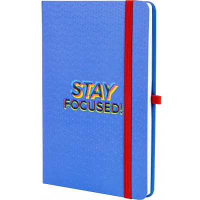 Книга записная Optima Stay Focused А5 128 листов линия фиолетовый (O20812-38) Винница - изображение 2