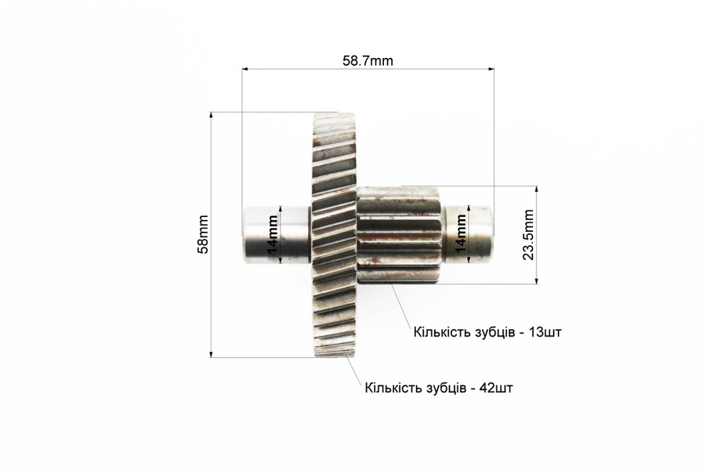 РЕДУКТОР Honda DIO 50 (3 вали в комплекті) Киев - изображение 3