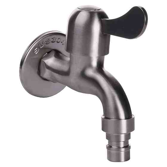 Кран кульовий для поливу Q PROFESSIONAL 1/2″ NV-QP3003 SUS304 нержавійка Луцк