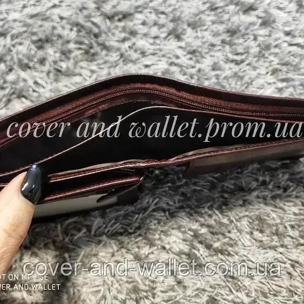 Солідний чоловічий гаманець із натуральної шкіри чорного кольору Marco Coverna BK 010-805 Київ - фото 13