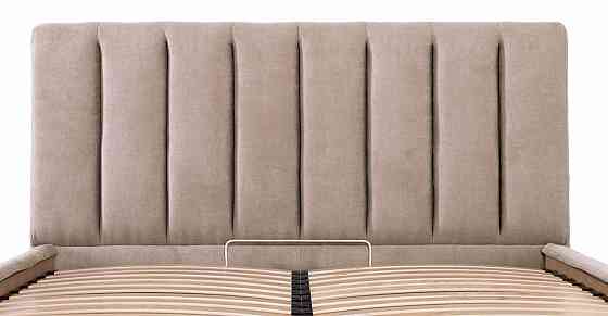 Кровать Двуспальная Sanam Comfort 160 х 190 см Мисти Mocco С подъемным механизмом и нишей для белья Мокко Киев