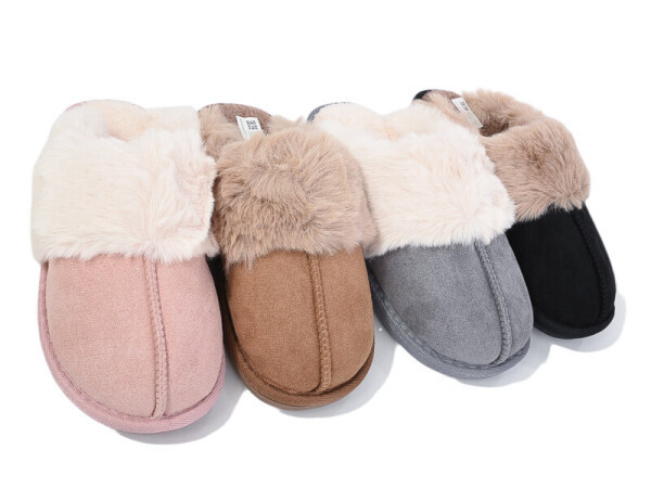 Рожеві Жіночі домашні тапочки кімнатні з узліссям хутряні теплі 36/37 Одеса - фото 1