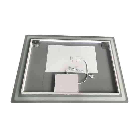 Зеркало Zerix Mirra MR05-100x70 с LED Touch, Anti-fog, диммером, регулятором яркости (ZX6060) Киев