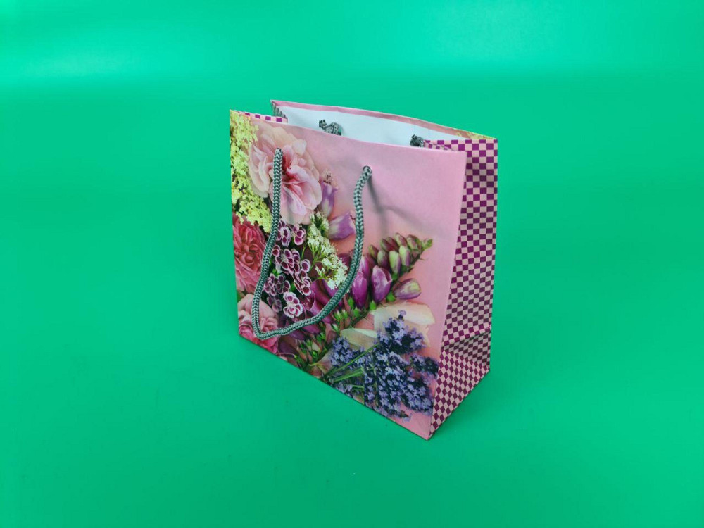 Пакет подарочный под чашку  16/16/8 (артЧ-214) (12 шт) Харьков - изображение 1