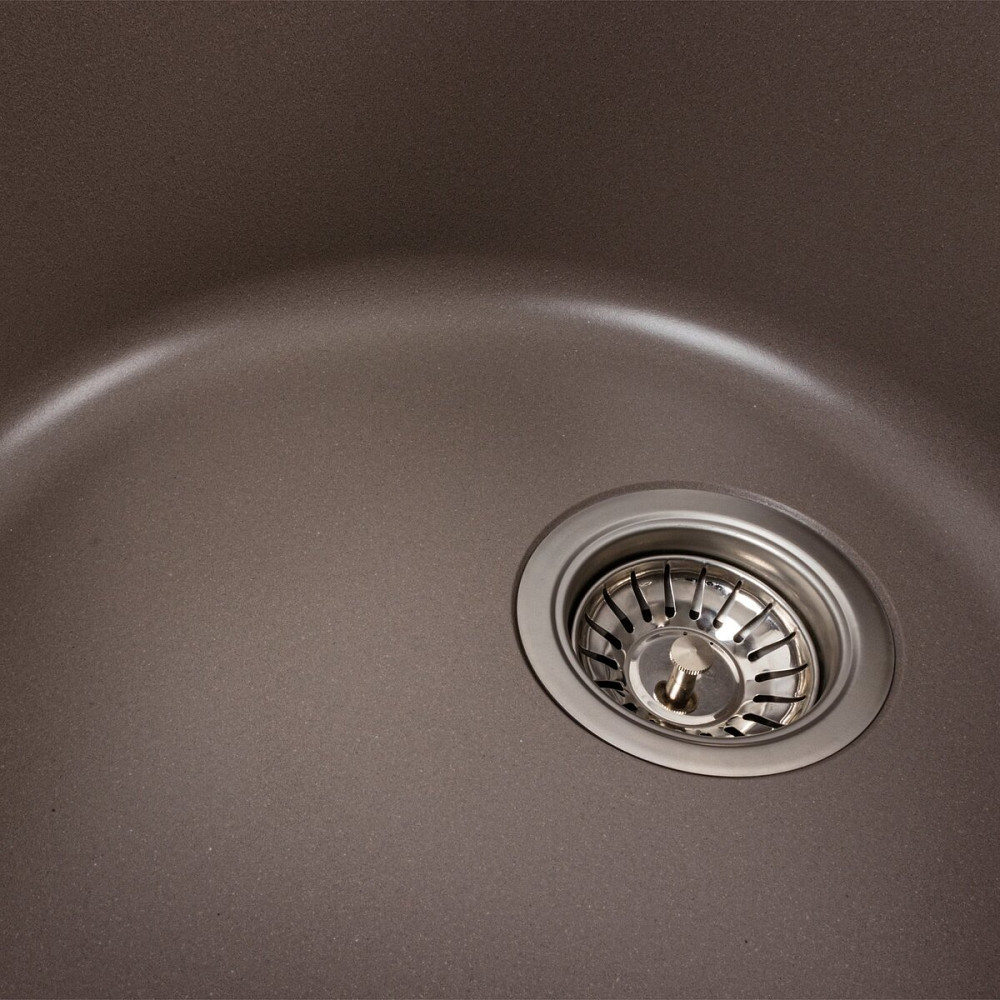 Гранітна мийка для кухні VALESO LIRA 7750 матова Дюна Коломыя - изображение 3