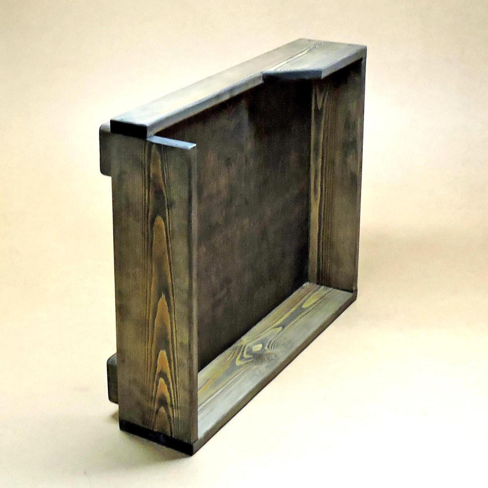 Лежак деревянный для собаки 