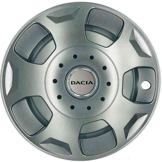Автомобільні модельні ковпаки R15 Dacia 342 4шт, SJS, сріблясті Київ