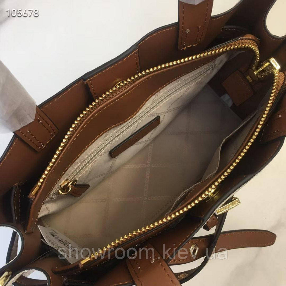 Брендовая женская сумочка MK Emilia grey LUX Киев - изображение 4