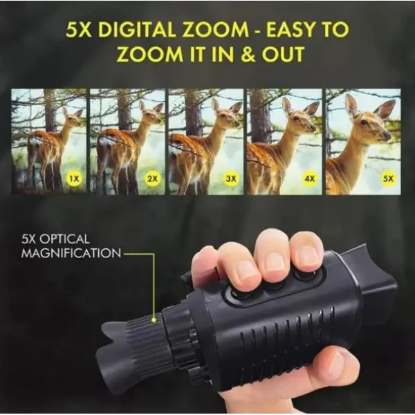 Монокуляр ночного видения NS100 1-5X (до 300 м) Винница - изображение 9