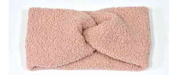 Пов'язка чалма букле рожеві Київ