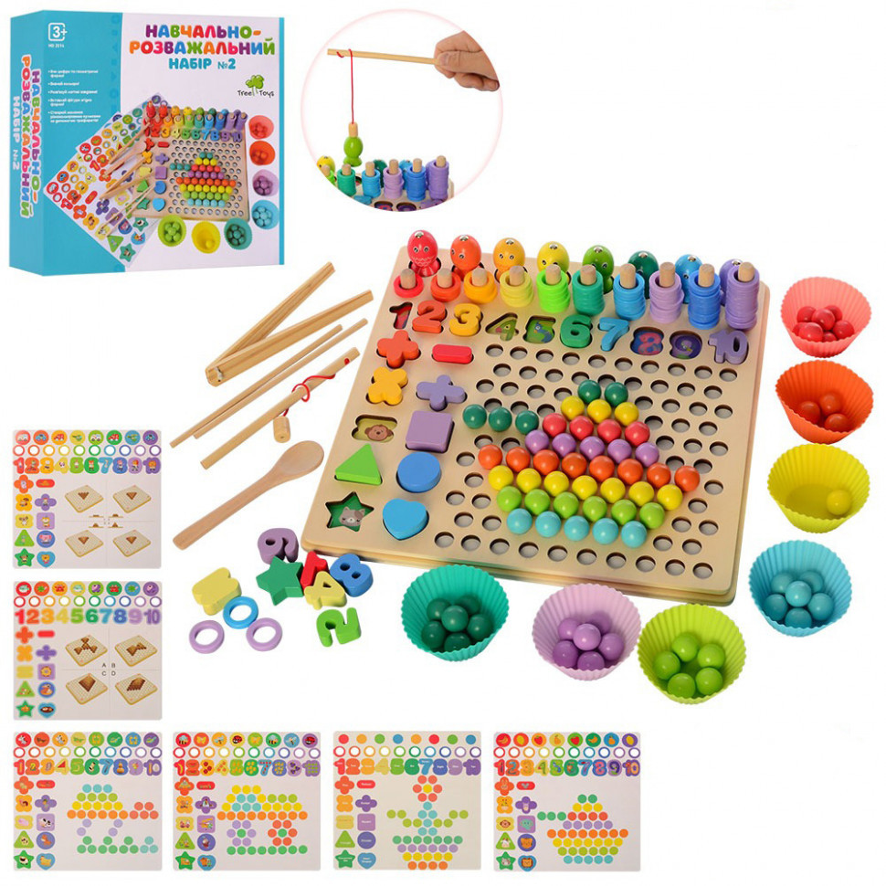 Деревянная игрушка Мозаика MD 2514 Винница - изображение 1