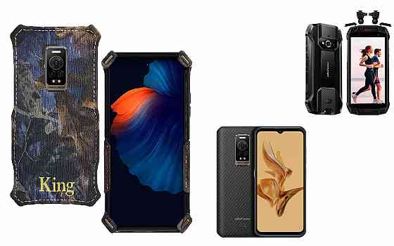 Бампер King для Ulefone Armor 15, Armor 17 Pro, із посиленим корпусом, колір Граб Київ
