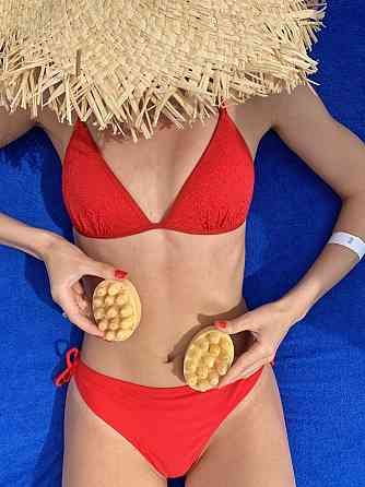 Антицелюлітне масажне мило з вівсянкою та ксименією Hillary, 100 г Київ