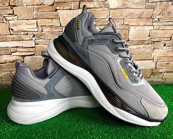 Мужские  кожаные демисезонные кроссовки BaaS,производство Польши Киев