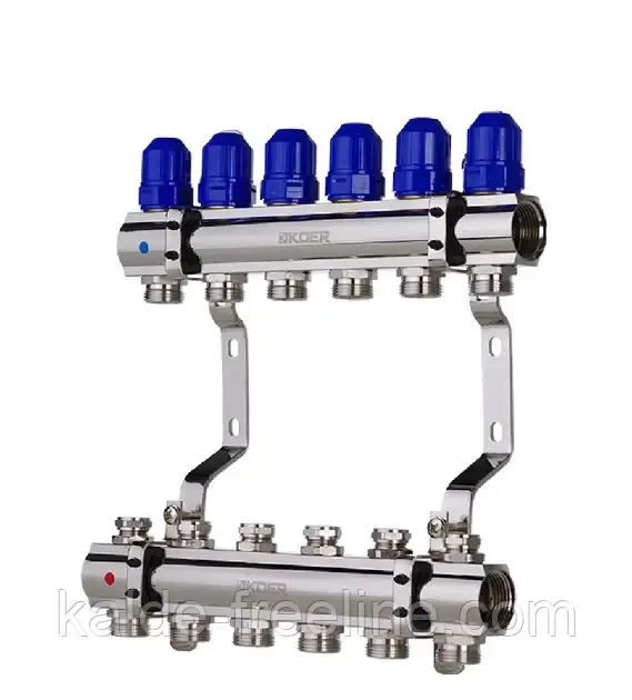 Колектор для опалення "Koer" на 6 контурів Харків - фото 1