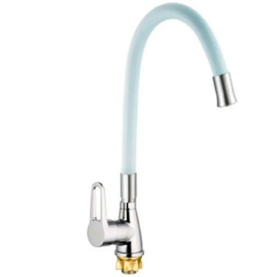 Кухонний змішувач Mixxus SOP4-045 Reflector White з білим силіконовим виливом MI6488 Харків