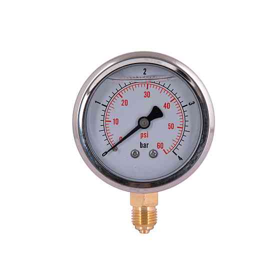 Манометр із гліцерином Thermo Alliance Forte 4 бари, 1/4"Н, нижнє під'єднання TAF170G4B Київ