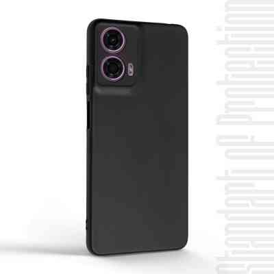 Чехол для мобильного телефона Armorstandart Matte Slim Fit Motorola G24 Camera cover Black (ARM74310) Винница