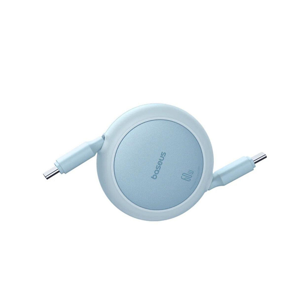 Кабель Baseus Free2Pull Mini Charging Cable USB-C to USB-C 60W 1m Galaxy Blue P10364500311-01 Одеса - фото 5