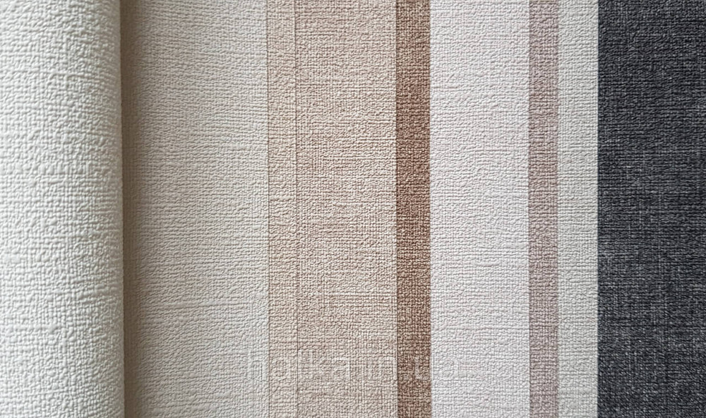 Шпалери вінілові на флізеліні AS creation Amber метрові однотонні ефект розмитості матові бежево-рожеві Київ - фото 3