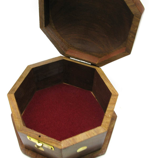 Скринька рожеве дерево 8 граней Київ - фото 2