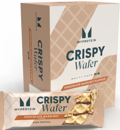 Протеїнові вафлі Myprotein Crispy Wafer 10x40g шоколадно-горіховий Київ