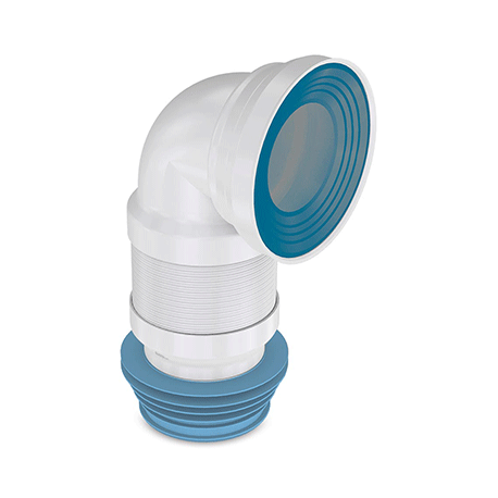 Гибкая труба для унитаза NOVA угловая 524мм Харьков