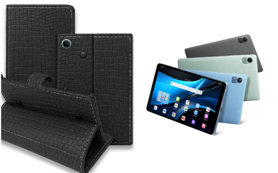 Книжка-трансформер для планшета Blackview Oscal Pad 10, колір Black Krokodil Black Київ