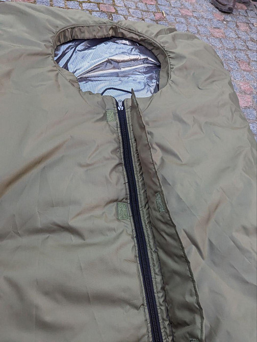 Армійський зимовий спальний мішок - 30 КіБорг ЗСУ кокон зимовий Omni-Heat Днепр - изображение 4