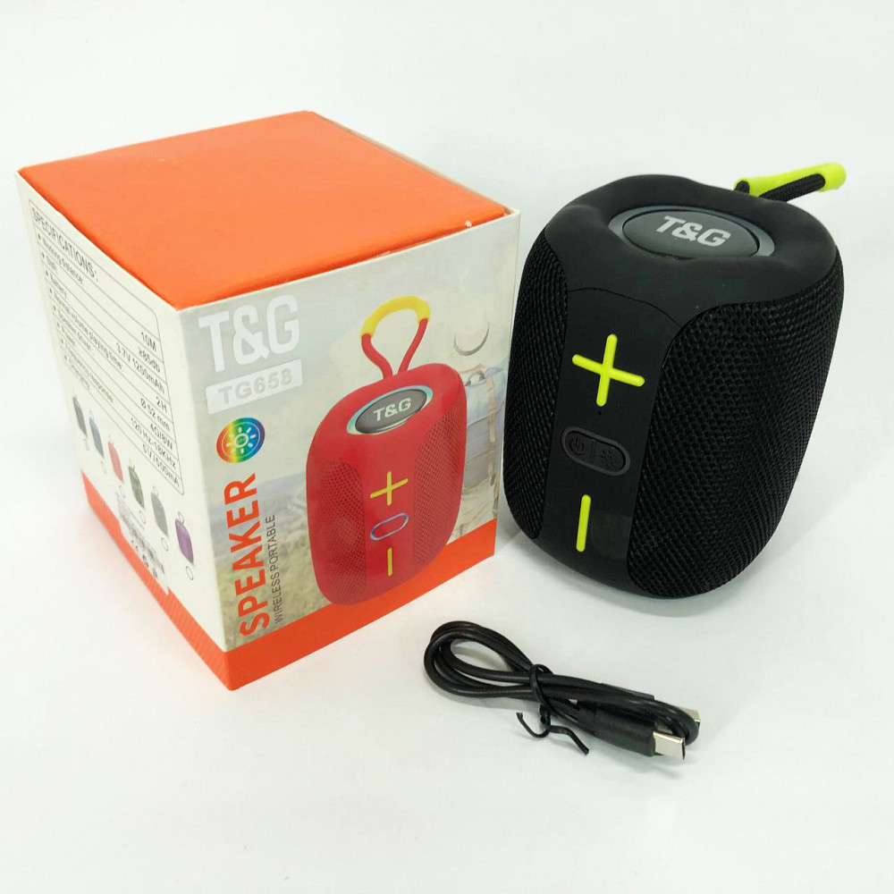Колонка с подсветкой и зарядкой TG658, Bluetooth колонка с качественными басами Громкая блютуз IK-52 Львов - изображение 15