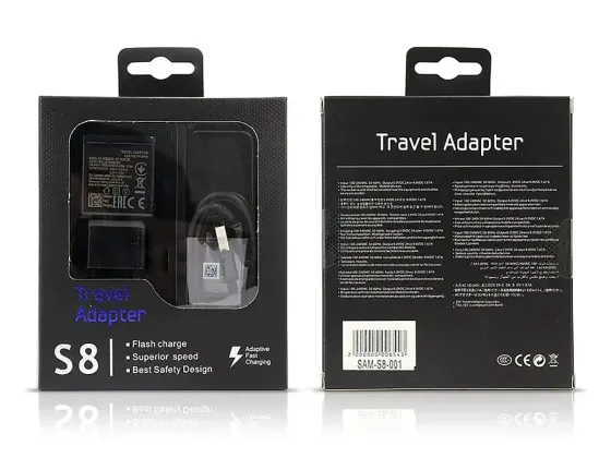 Зарядное устройство 220В с USB-кабелем - Type-C Fast Charger 15Вт Samsung S8 Киев