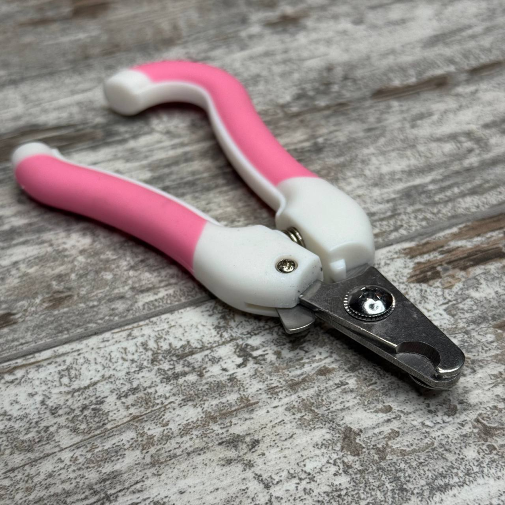 Когтеріз кусачки для котів і собак 14см з фіксатором та пилочкою, зручні ручки, нержавіюча сталь Київ - фото 2