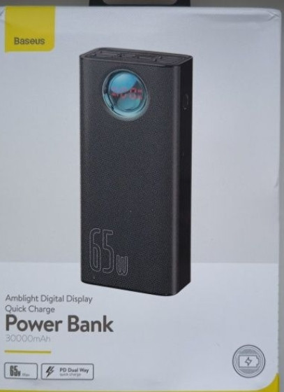 Павербанк Baseus Amblight 30000mAh 65W. Киев - изображение 5