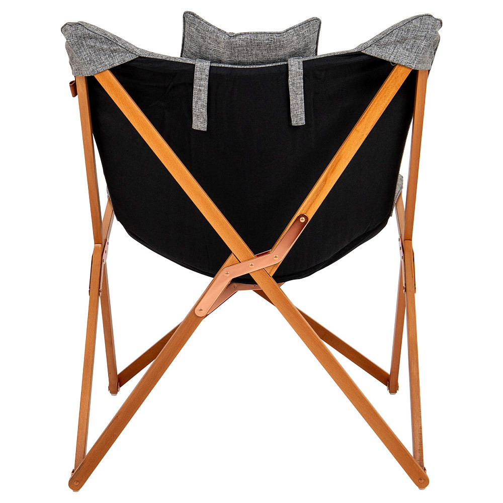 Кресло раскладное Bo-Camp Bloomsbury L Grey (1200370) Вінниця - фото 6