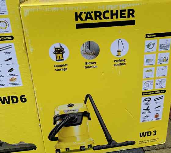 Karcher wd3 пилосос wd4 5 5 порохотяг пылесос kercher карчер. Харків