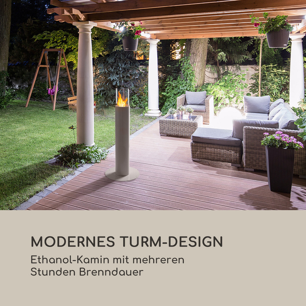 Fiamme Pila этаноловый камин горелка из нержавеющей стали 0,5 литра время горения 4-5 часов белый (Германия, Ровно - изображение 2