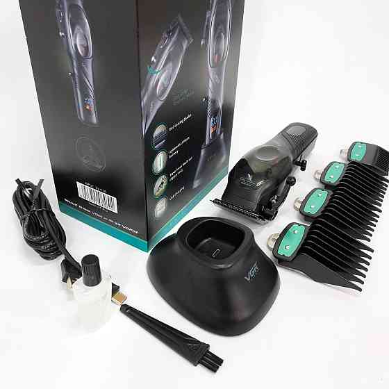 Тример з регульованою довжиною VGR, Бездротова акумуляторна машинка для стрижки волосся QE-99 Івано-Франківськ