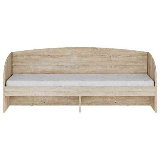 Ліжко односпальне Еверест Комфорт 80х190 см Дуб сонома/Білий (DTM-073879) Львів