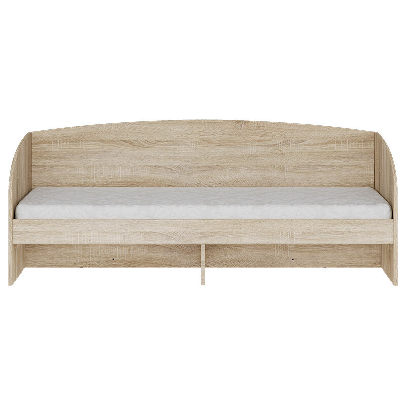 Ліжко односпальне Еверест Комфорт 80х190 см Дуб сонома/Білий (DTM-073879) Львів - фото 3