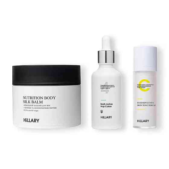 Комплекс HBS Интенсивный уход Hillary Hair Body Skin Intensive care Киев