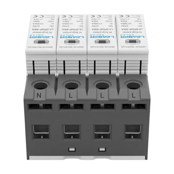 Обмежувач напруги Leader LA-SPD4P-40KA (3P+N) 275V AC під DIN-рейку (42-00271) Киев