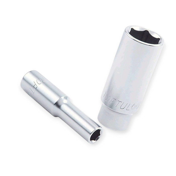 Головка торцева шестигранна подовжена 1/2 13мм CrV Мукачево - фото 1