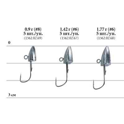 Джиг-голівка Decoy SV-51 Delta Magic 4 1.4g (5 шт/уп) (1562.10.11) Вінниця