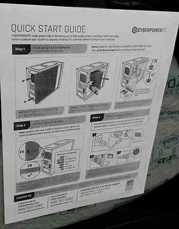 Компьютер Ігровий CyberPower PC ET8071-3966 C Series Gaming PC 500GB i5-11400F 8GB Win11Home Київ