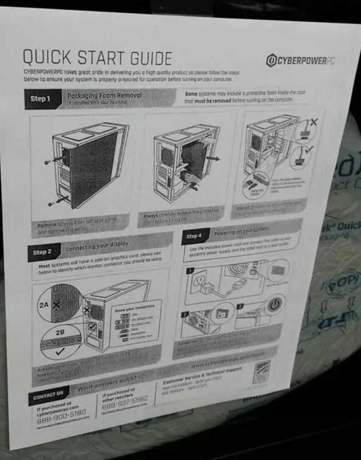 Компьютер Ігровий CyberPower PC ET8071-3966 C Series Gaming PC 500GB i5-11400F 8GB Win11Home Київ - фото 2