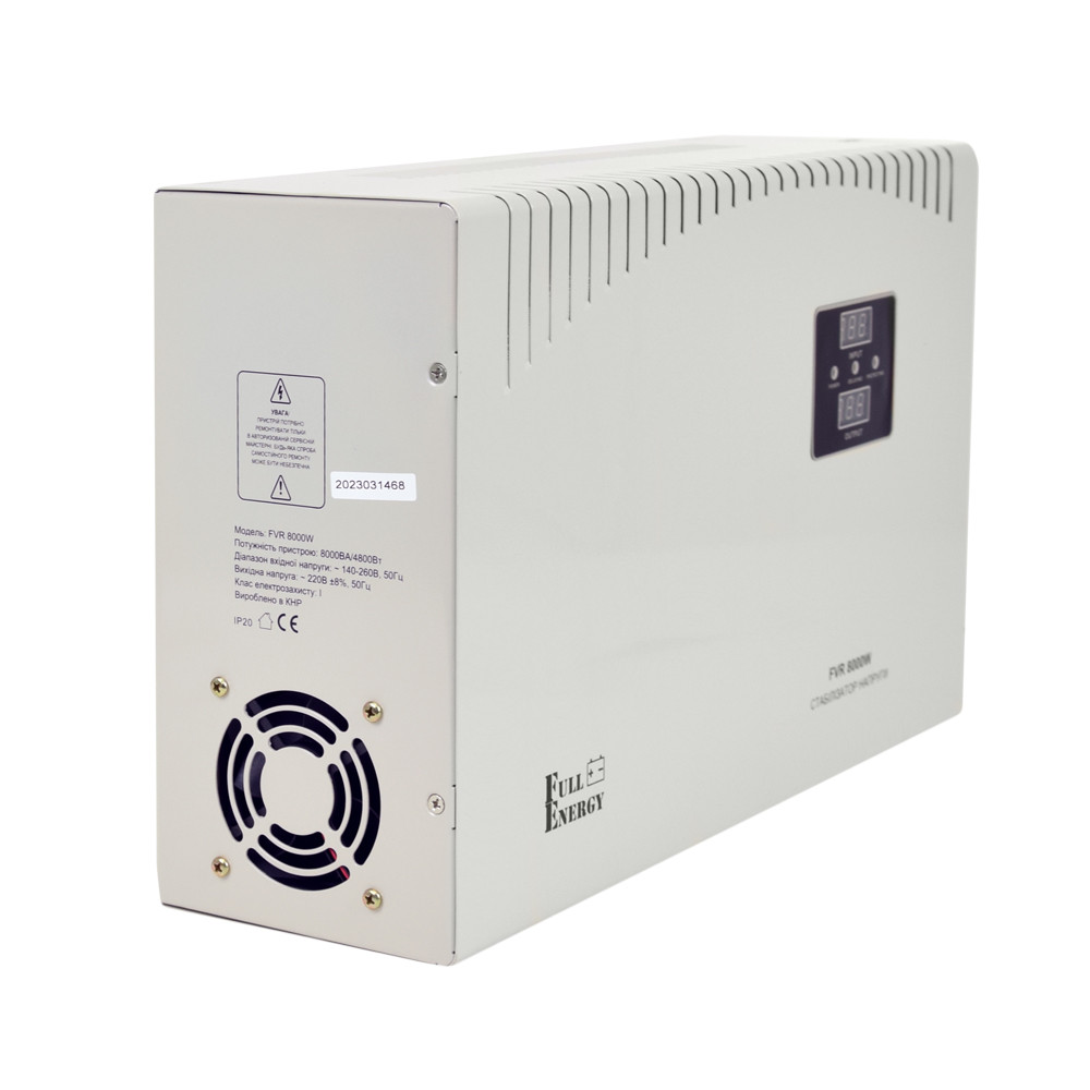Стабiлізатор напруги Full Energy FVR8000W 8000ВА/4800Вт Київ - фото 6