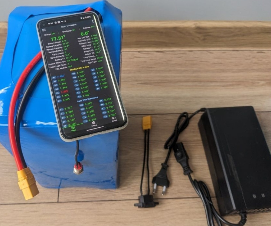 Аккумулятор для електроскутера 72в 50ач  смарт BMS. Харків - фото 2