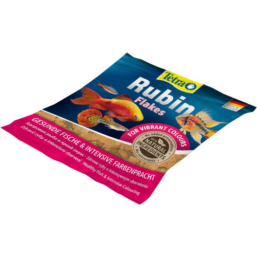 Корм сухий Tetra Rubin Flakes для акваріумних рибок для забарвлення в пластивцях 12 г Київ - фото 1