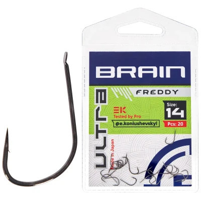 Крючок Brain fishing Ultra Freddy 14 (20шт/уп) (1858.52.68) Винница - изображение 1