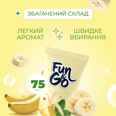 Крем для рук Fun&amp;Go Bananа 75 мл (4820204701994) Вінниця - фото 3